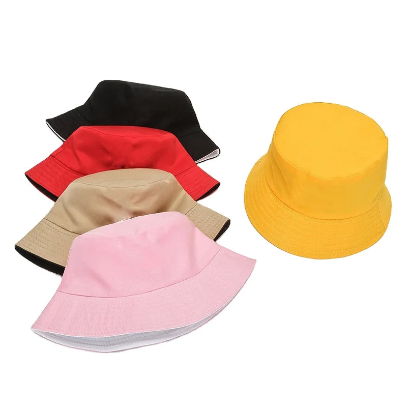 Yukaihe Custom Cotton Bucket Hats Design Your Own Embroidery Bucket Hats With Custom logo