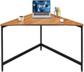 Industrial Foldable Metal Corner Desk Triangle Computer Home Office Workstation Laptop Gaming Table Study Writing Student