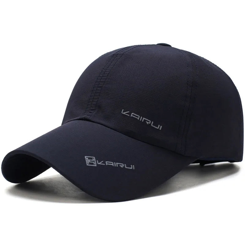 Quick Dry Baseball Cap Outdoor Sports Snapback for Men Women Sun Hat Mesh Summer Cap Breathable Waterproof Lightweight Cap