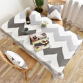Topfinel New Arrival Hot Selling Wave Table Cloth Sets