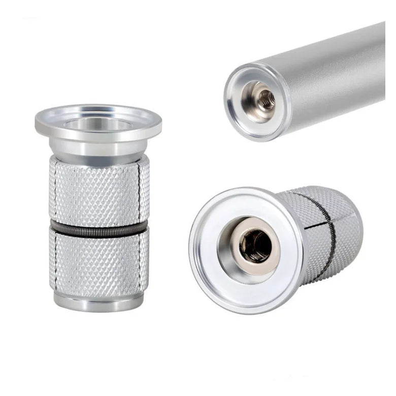 13042 TOOPRE Stainless Steel Alloy Silver Bicycle Headsets Expansion Nut 21.5-25.4mm Fork Hanging Core