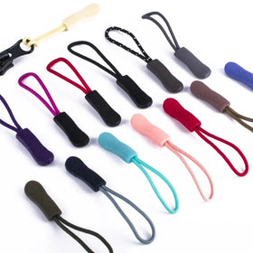 Zipper Puller for Bag Custom Brand Logo Rubber Style Silicon Cartoon Eco-friendly Silicone Customized Color Zipper Sliders