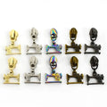 Meetee F2-5 5# Clothing Sewing Accessories Nylon Resin Zips Clothes Zip Puller Head Repair Jacket Sew Zippers Slider Pull Kits