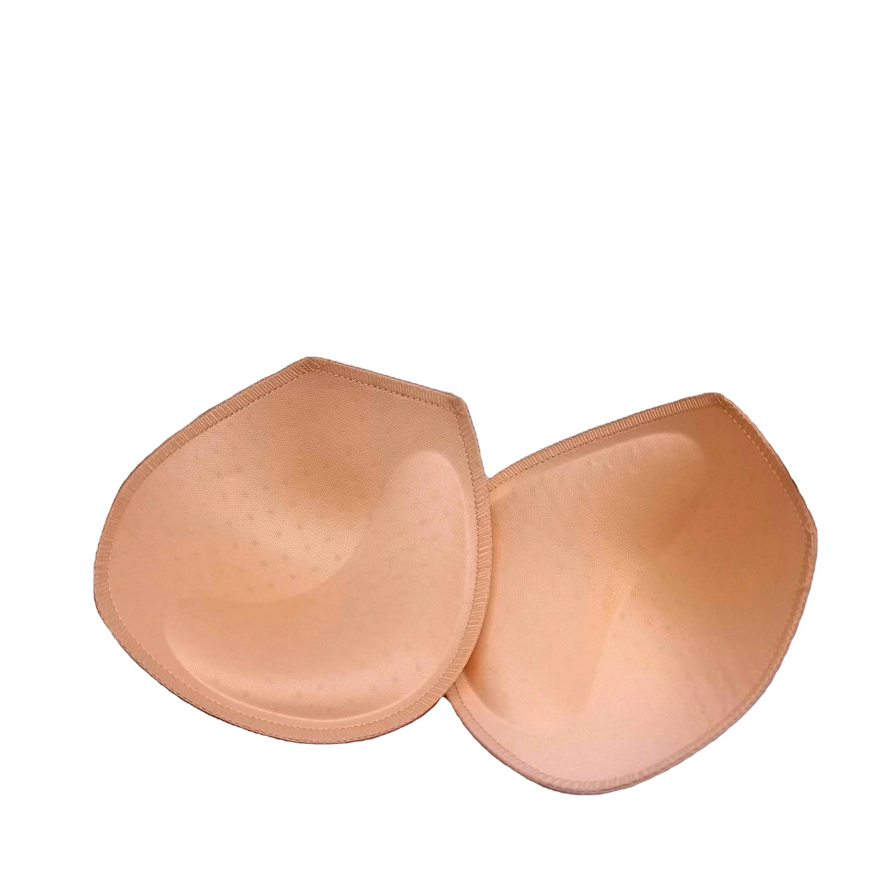 Manufacturer Hand Shape Foma Bra Pad Push up Bra Inserts Breast Enhancer Cups Removable Sport Bra Cups Insert for Women