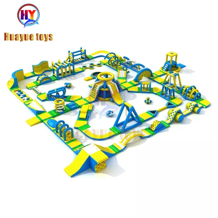 Inflatable Commercial Water Obstacle Course Sea Park Fun Aqua Park Water Games Manufacturer