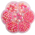 Miracle Color Beads 3/4/5/6/8/10/12mm  1150pcs Per Set Plastic Pearl with Hole Loose Bead  for Jewelry Making
