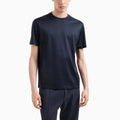Wholesales Custom Men's Essential Lyocell Jersey Crew Neck Shorts Sleeve T Shirts