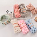 Women Cute Elastic Knotted Soft Elastic Hairbands SPA Bath Shower Make up Wash Face Headband Hair Band Girls Hair Accessories