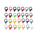 35mm/25mm Hard Plastic Clips Lobster Clasp Colorful Plastic Backpack Clasp Lanyard Hook for Key Chain DIY Key Rings