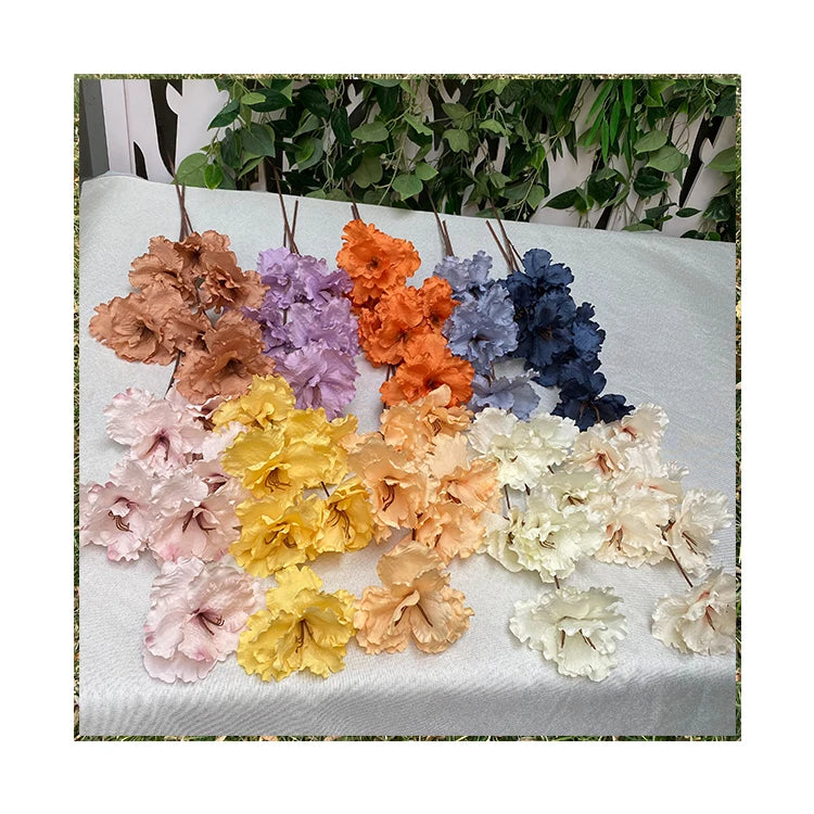 Competitive Price Good Quality Long Branch  Ruth Decoration Mariage Wedding Flower