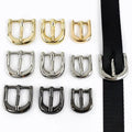 Meetee F3-25 16mm Handbag Hardware Accessories Zinc Alloy Adjustable Pin Buckle for Bag Strap Belt DIY Connective Bag Buckle