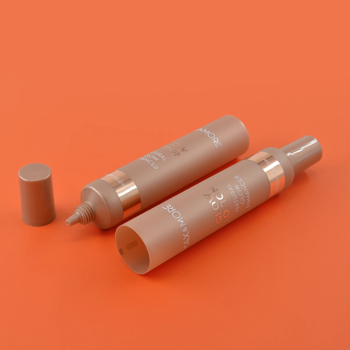 Custom Soft 60ml 35ml 100ml 120ml 150ml 200ml Round Flip Lid Cosmetic Empty Eye Cream Tube Squeeze Plastic Tubes Packaging