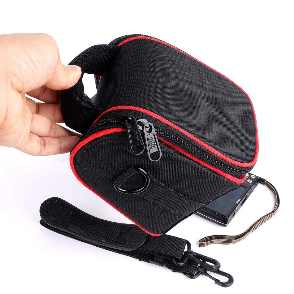 Custom Lymech Black  Wholesale Small Travel Single Messenger Tote Sling Shoulder Waterproof Digital Dslr Camera Bag for Men