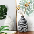 Ceramic Vase Light Luxury Ornaments Nordic Style Simple and Creative Soft Decoration Handicrafts Art Arrangement Ceramic Vase