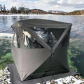 Warmfire Factory Wholesale Cheap Price Innovative Sauna Tent Heat Retention Ice Fishing Tent Waterproof Sauna Tent