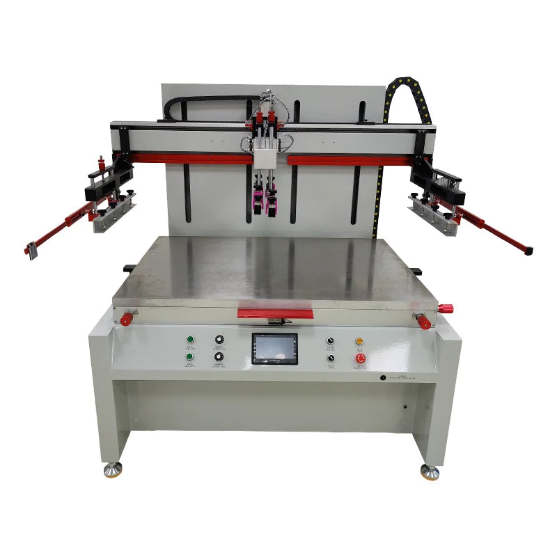 Polymer Paper Printer Silk Screen Printing Machine for Traffic Signs Car Licence Plate Printing Machine Serigrafi Baski Makinesi