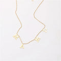 Joolim Jewelry 18K PVD Gold Plated Waterproof MAMA  Stainless Steel Necklace Women Fashion Jewelry