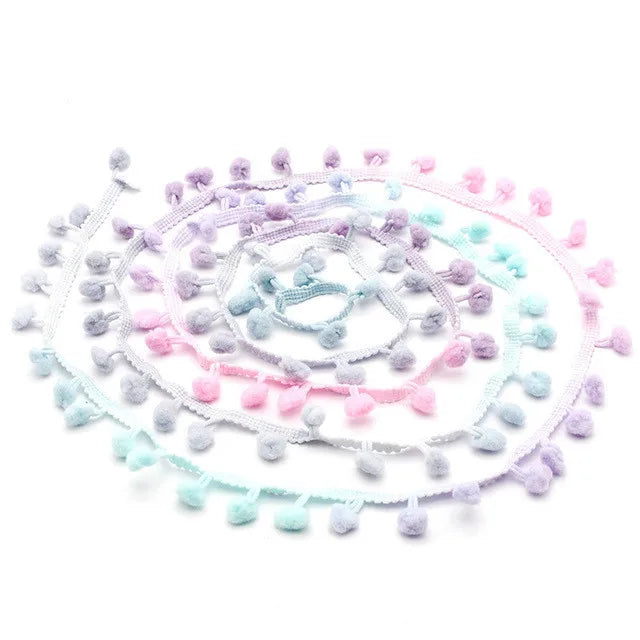 Pompom Lace New Design Fashion Lace New Fancy Lace Trimming Border