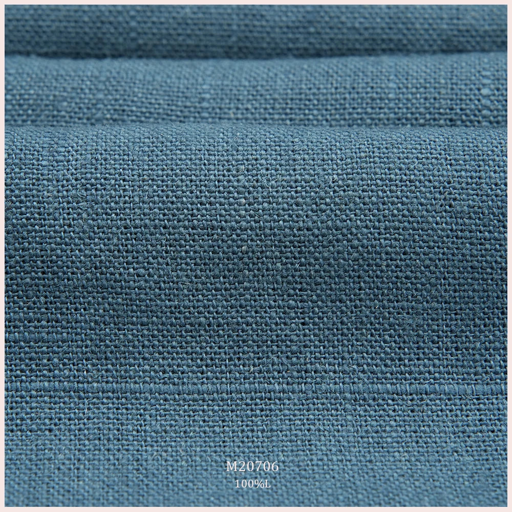 Classic Elegance 100% Linen Upholstery Fabric for Curtain Sofa Pillow Panel