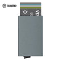 Discount Hot Selling Metal Blocking RFID Credit Card Holder Name Card Case With Multi-colors in Stock