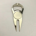 Wholesale Custom Logo Zinc Alloy Durable Golf Divot Repair Tool Removable Ball Marker Magnetic Style OEM Personalized Sport Tool