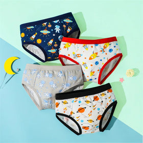 2023 Autumn New Arrival Boys Panties Kids Cotton Underwear Wholesale Breathable Soft for Boys