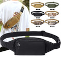 Sport Accessories Lightweight Waterproof Oxford Cloth Waist Pouch Shoulder Strap Wear-Resistant Fitness Waist Bag Buckle