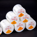 100M Plastic Crystal DIY Beading Stretch Cords Elastic Line Jewelry Making Supply Wire String Jeweleri Thread String Thread
