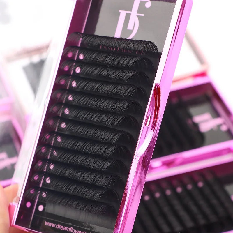 Extremely Soft Cashmere Eyelash Volume Lashes Packaging Russian Volume Individual Eye Lashes Extension