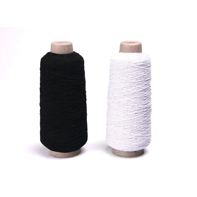Garment Accessories Tailoring Material Elastic Thread 100% Rubber High Tenacity Double Covered Yarn Household Items SWK Sewing
