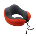 Jiyimei New Products Neck Cushion Wholesale U Shaped Foldable Travel Pillow