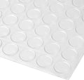 100pcs Cabinet Door Bumpers Clear Rubber Stoppers Bumper Self Adhesive Cupboard Door Drawer Furniture Bumpers Glass Tops