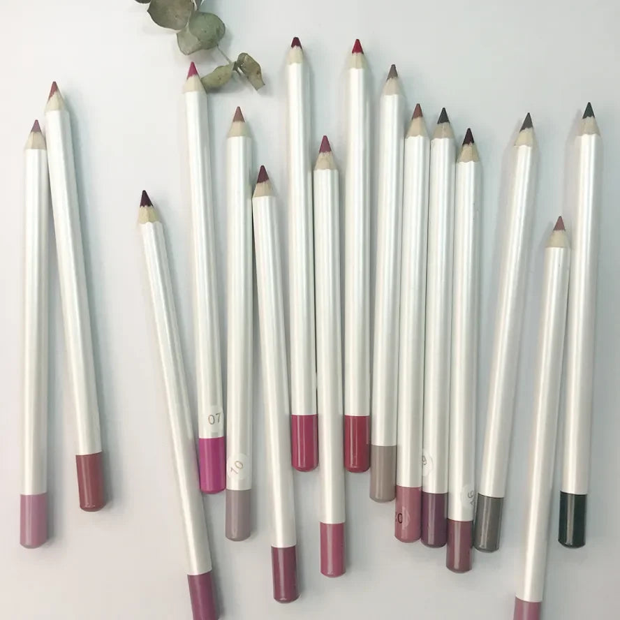 Hot Sale Private Label 22 Colors Lip Liner High Pigment Matte Lipliner Pencil