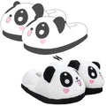 Custom Plush Slides Animal Panda Design Unisex Cartoon Winter Warm Cozy slippers