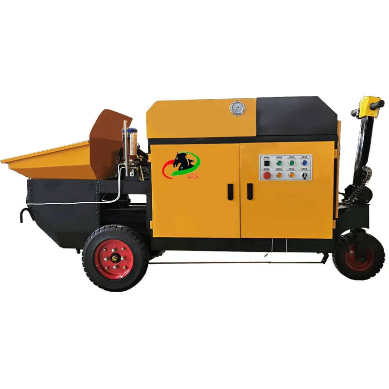 Automatic Horizontal mini Concrete Pump Fine Mortar Concrete Pump
