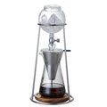 Portable K Cup Coffee Maker Set Factory Wholesale Glass Cold Brew Ice Drip Machine for Home Business & Camping Kitchen Use