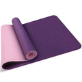 Has Carrying Strap Exercise Light Weight Folding Yoga Mats Eco Friendly Tpe Nbr Pvc Black Green Orange Oem Color Material Origin