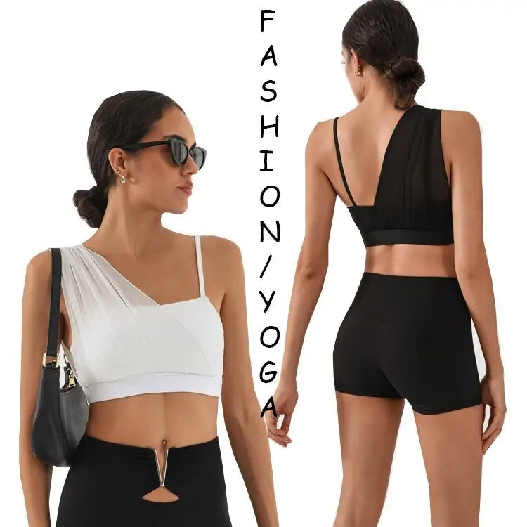 Women's Cool Mesh Comfort Compression Running Bra Quick Dry Four-Way Stretch Breathable XL Adults Yoga Active Spandex