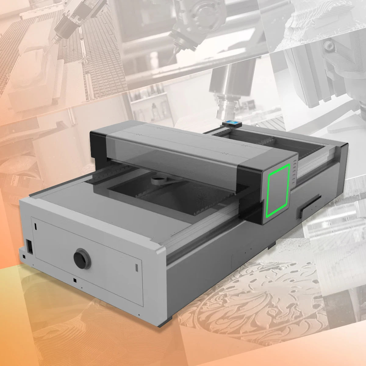 Best Laser Co2 Wood Engraving Machine 1325 100W Fiber Large Marking Area Marking Machine With Powerful Top