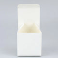 Factory Price Paper Boxes 10x10x10cm Multi Size Flat Blank White Paper Boxes for Gift Packaging DIY GIfts Package Cardboard Box