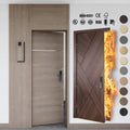 Foshan Professional Fire Door Supplier Hotel Project AS1905 AS1530  90min Hot Selling Wholesale Price Wood Fireproof Door