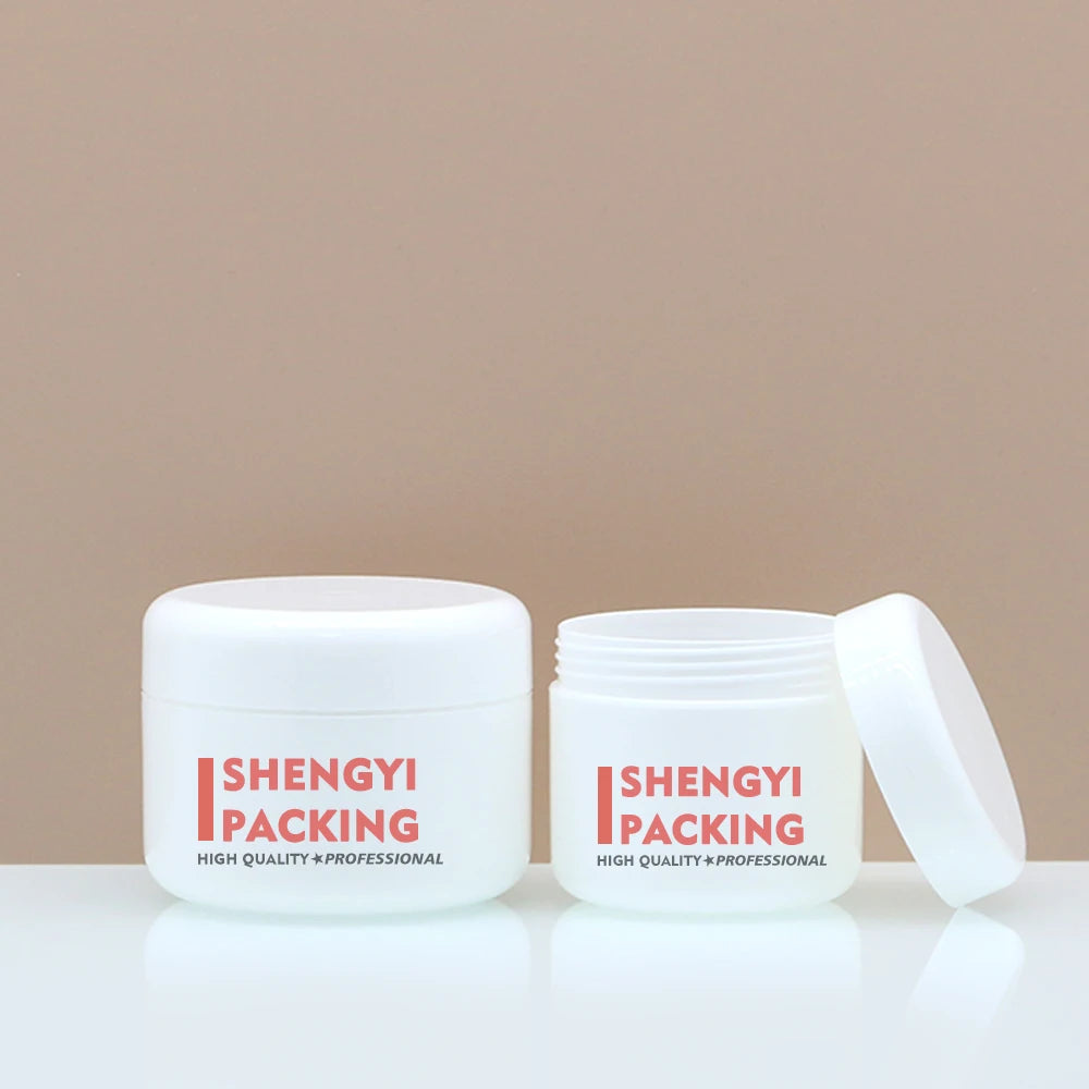Wholesale 20g 50g 100g PP Screw Top Cream Jars Bottles Multi-color Recyclable Customized Skin Care Lotion Loose Powder
