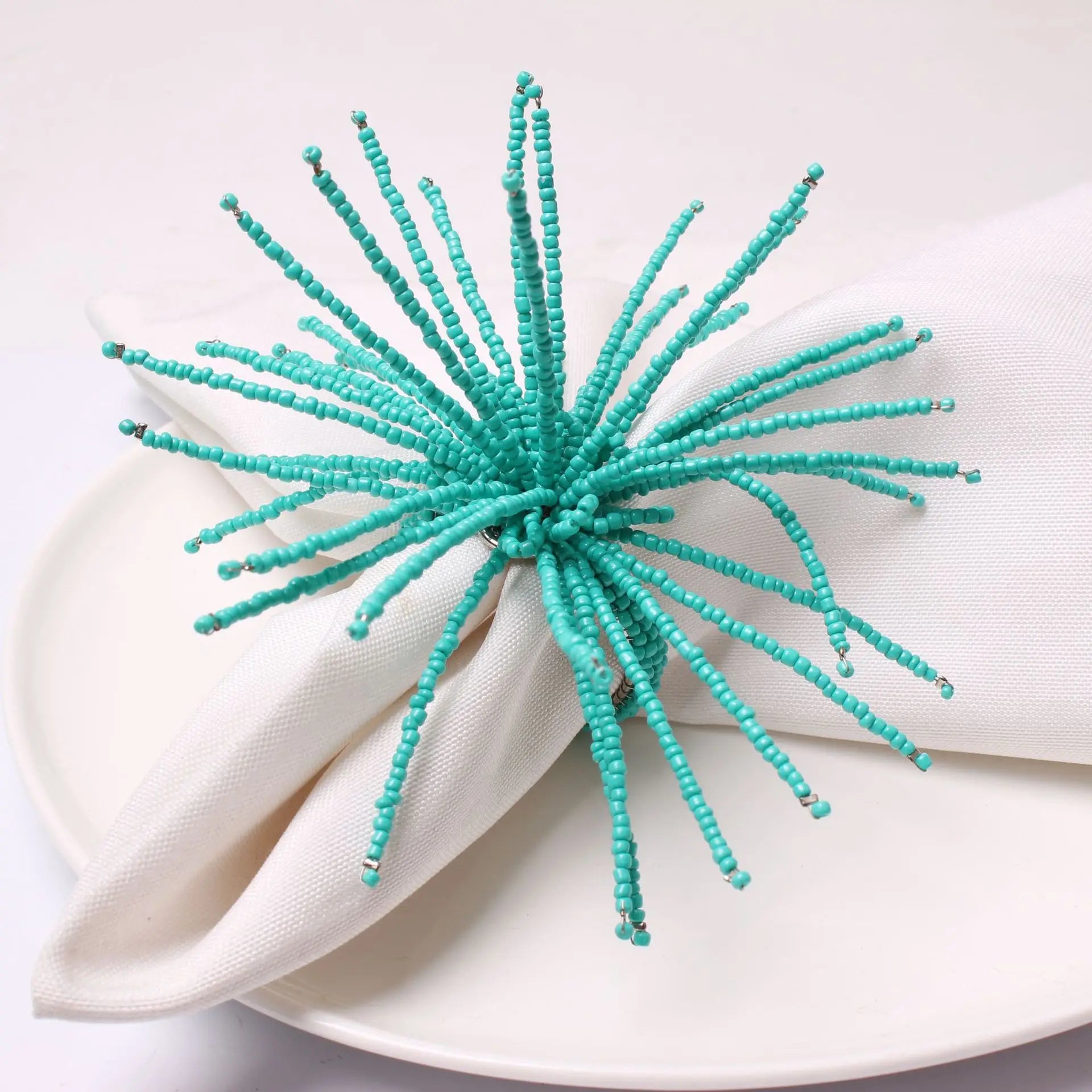 Wholesale Modern Eco-Friendly Metal Napkin Rings Hand Woven Party Decor Home Decor