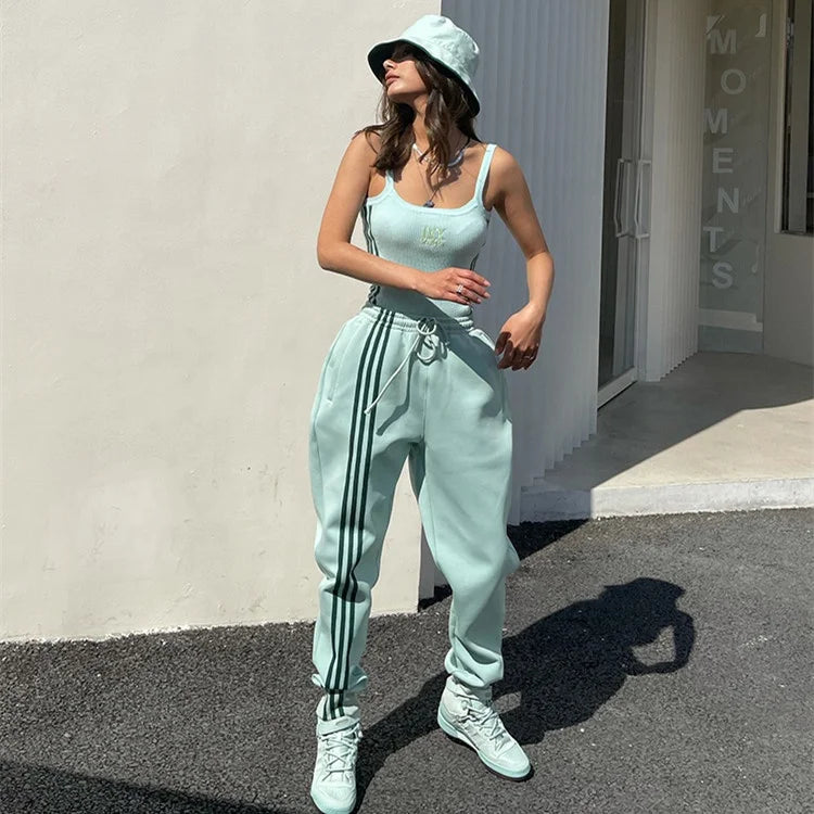 2026 High Quality Custom Oversized Long Harem Pants Women Sweatpants Jogger Pants Women