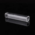 JR Glass Customized Transparent square Borosilicate Glass Tube