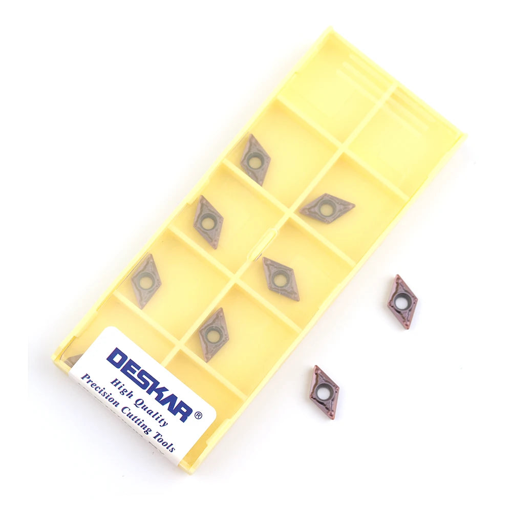 DCMT070204-MV DCMT070208 MV DCMT11T304 DCMT11T308 LF6018 CNC Turning Tool Cutting Carbide Blade Turning Tool