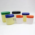 Custom Logo 7g 50g 100g Cosmetic Cream Body Face Cream PP Petroleum Jelly Plastic Jar with Flip-top Lid
