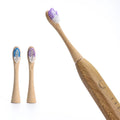 High Quality Ultrasonic Electric Toothbrush Soft Bristle Eco-Friendly Natural Wooden Bamboo Sonic Toothbrushes for Home Use