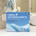 COMMIGLOW Eco-Friendly Fabric Softener Sheets for Washing Machines Plastic-Free Soap Strips Liquid Pods Alternative for Apparel