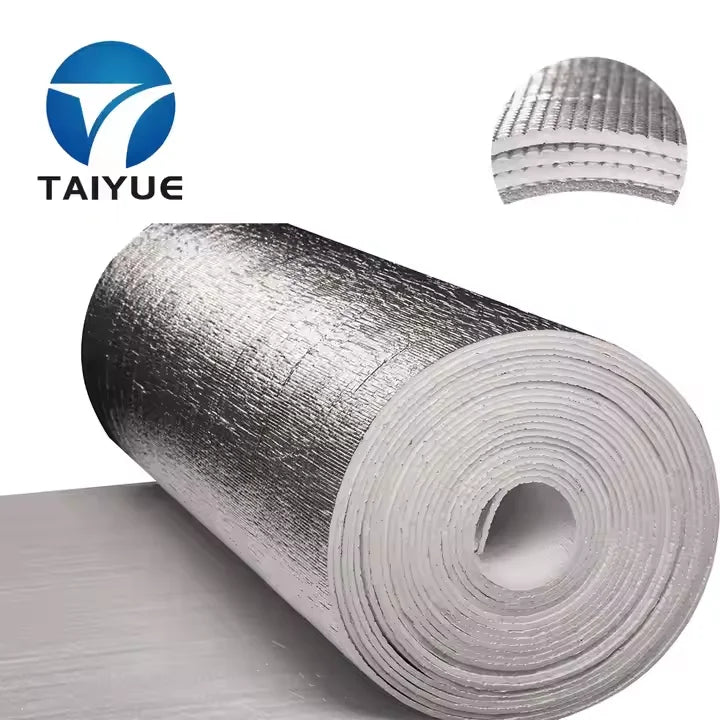 Modern 10mm Thickness Aluminum Foil EPE Thermal Insulation Heat Resistant Roof Wall Warehouse Insulation  Thickness